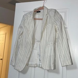 Premise petite blazer pinstripe
